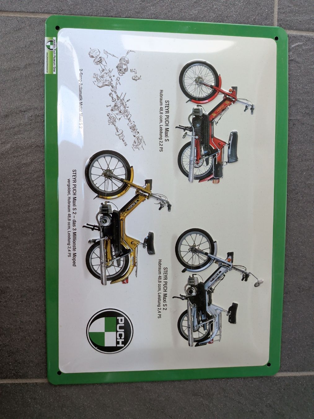 Puch Insegne: PUCH Schild 30x20 cm – Usato da Mörschwil venduto da nemo1975