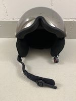 Skihelm Uvex mit Visier schwarz Grösse M
