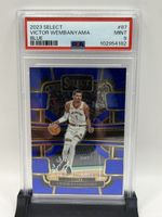 2023 Select Victor Wembanyama Blue RC PSA 9