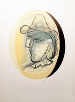 Pablo Picasso - Original-Lithographie.