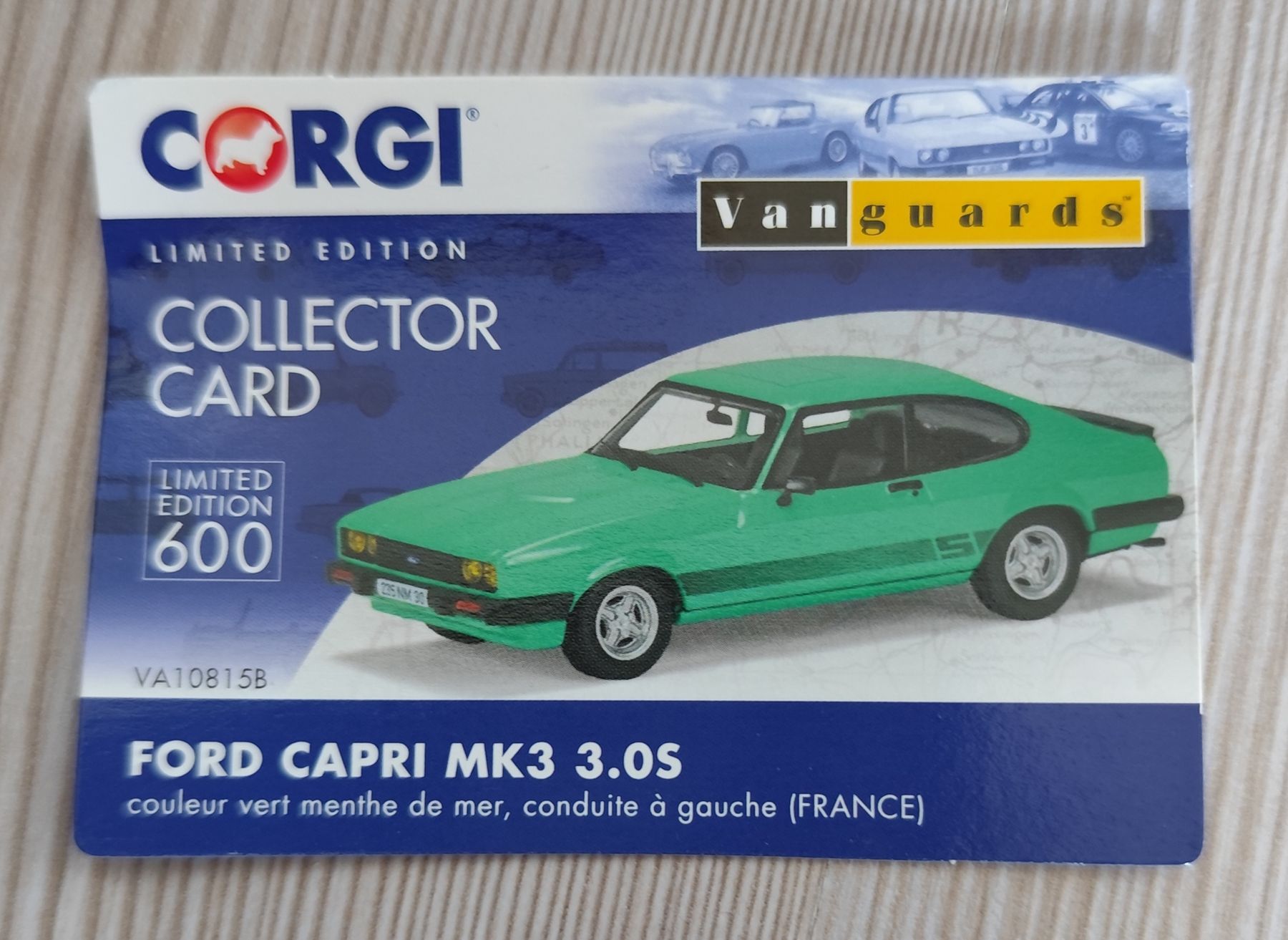 Corgi Toys Modellini d'auto: Ford capri édition limitée – Nuovo e nell'imballaggio originale da Arbaz venduto da diabolo28 1