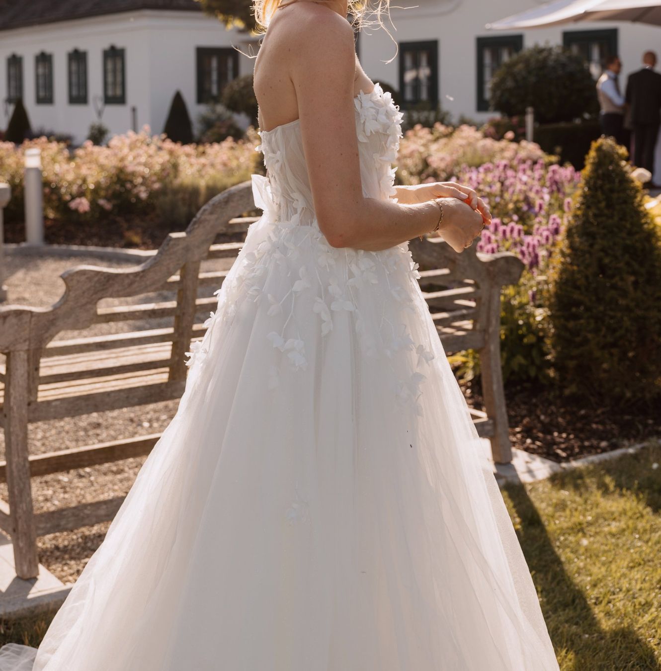 Vestiti: Secondhand Brautkleid Milla Nova "Evelyn", Grösse 36-38 – Usato da Brunnen venduto da Herzig-Brautmode 1