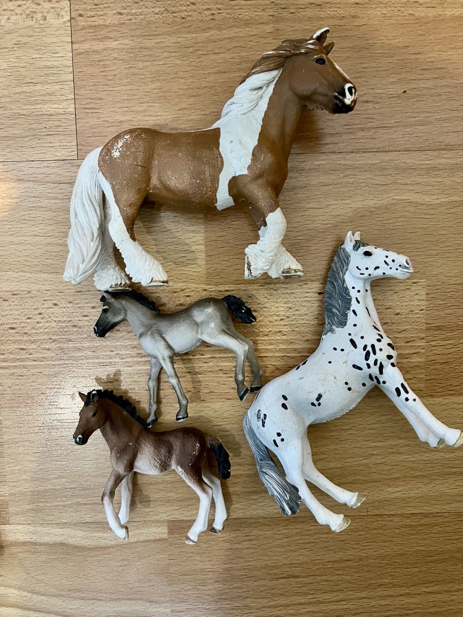 Schleich Statuette: Schleich Pferde Set 13 Figuren – Usato da Obernau venduto da Mya285 1