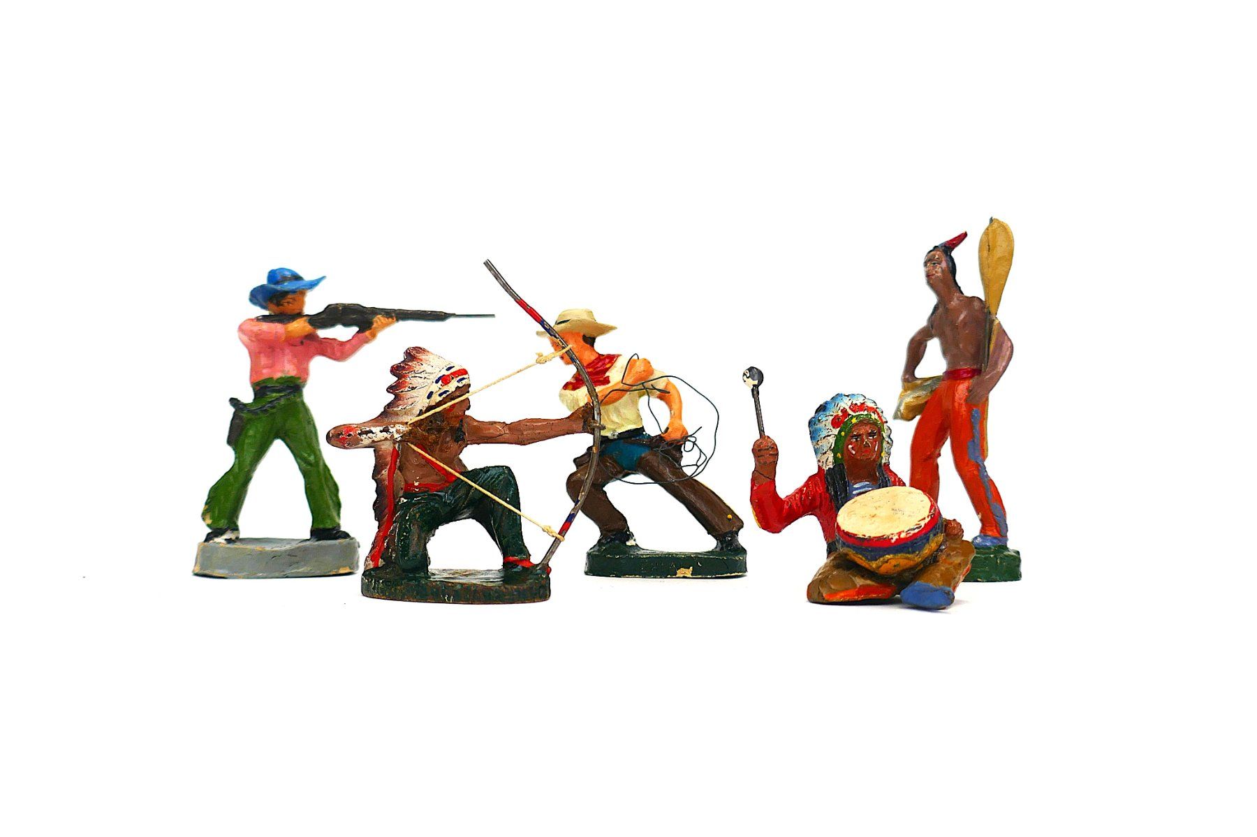 Figuren: Modell Figuren Wilder Westen – Gebraucht aus Urtenen-Schönbühl von Restwert_Schoenbuehl 3