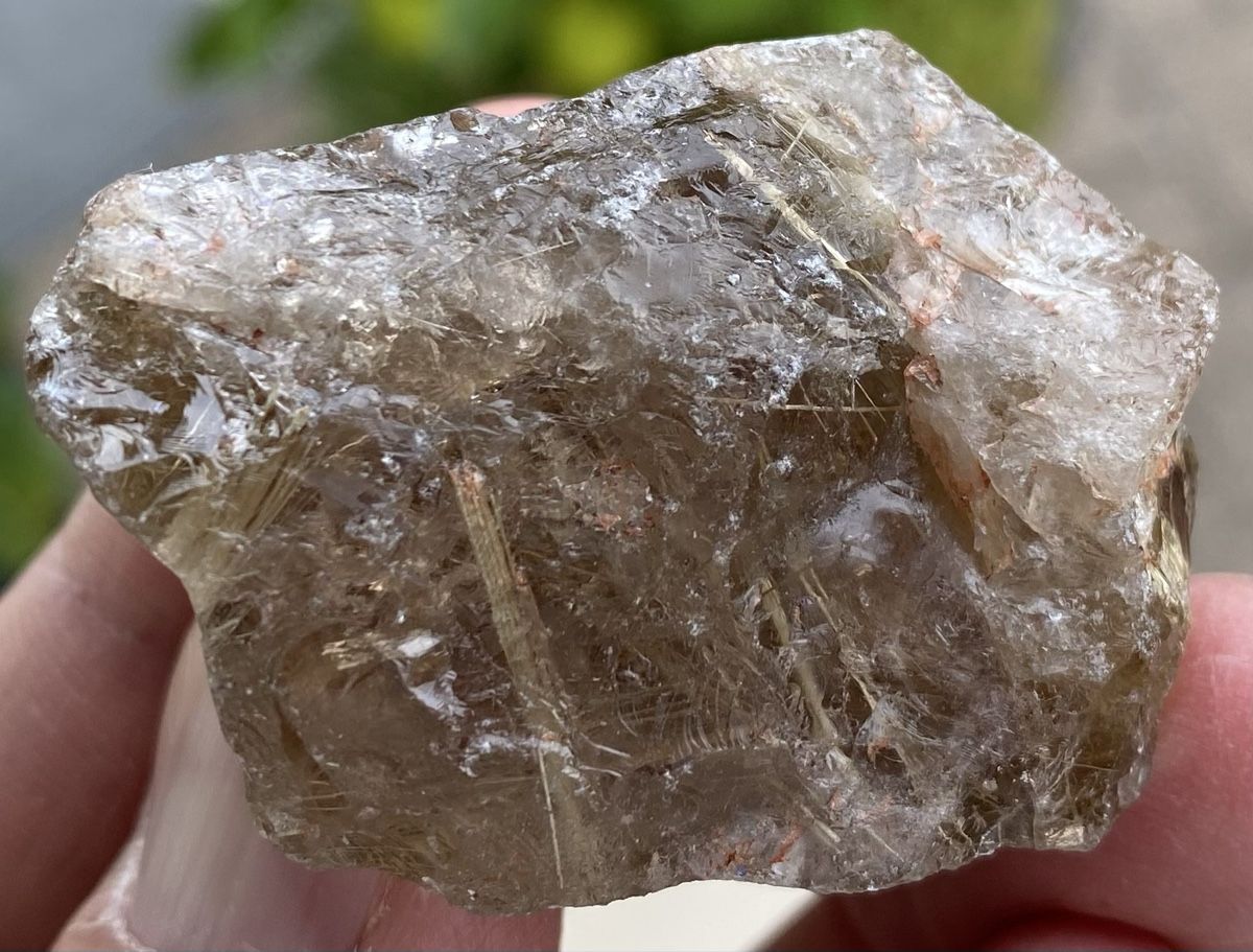 Minerali & Pietre curative: Schönes Stück Goldrutil  – Usato da Selzach venduto da 321compac 8