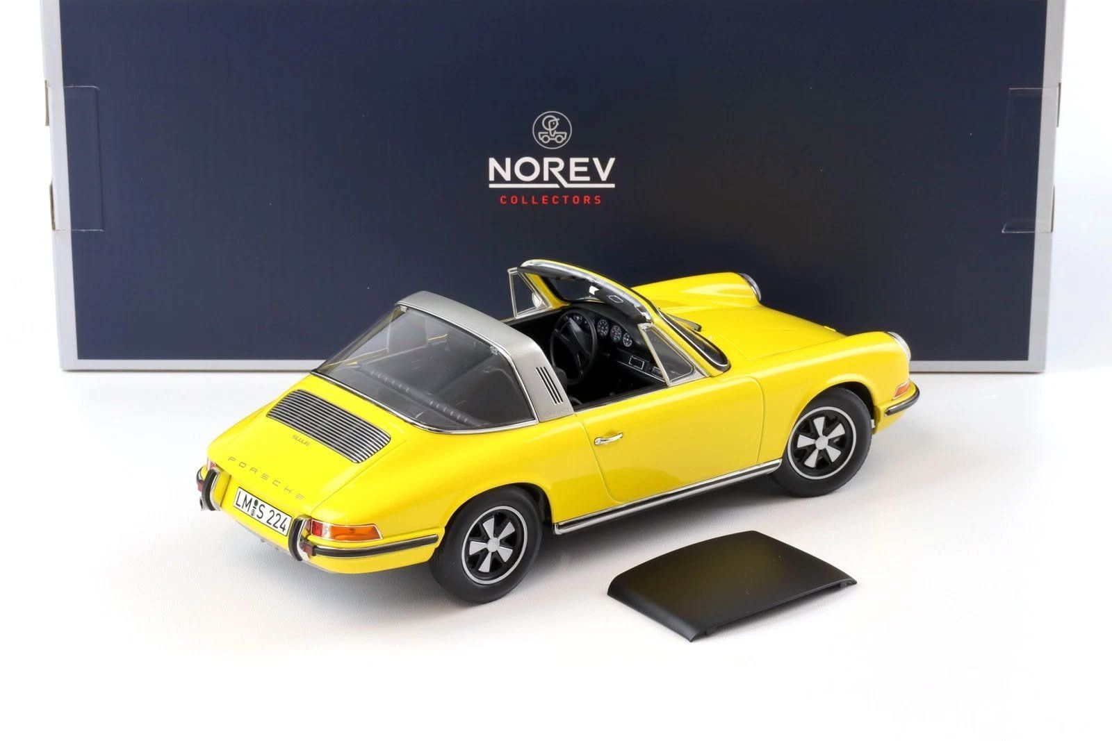 Porsche Modellini d'auto: Porsche 911 E Targa 1969 , Norev , 1:18 – Nuovo e nell'imballaggio originale da Goldach venduto da Feivel9 2