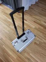 Koffer Aluminium Rollkoffer Schloss Masse ca. L48xB23xH39cm