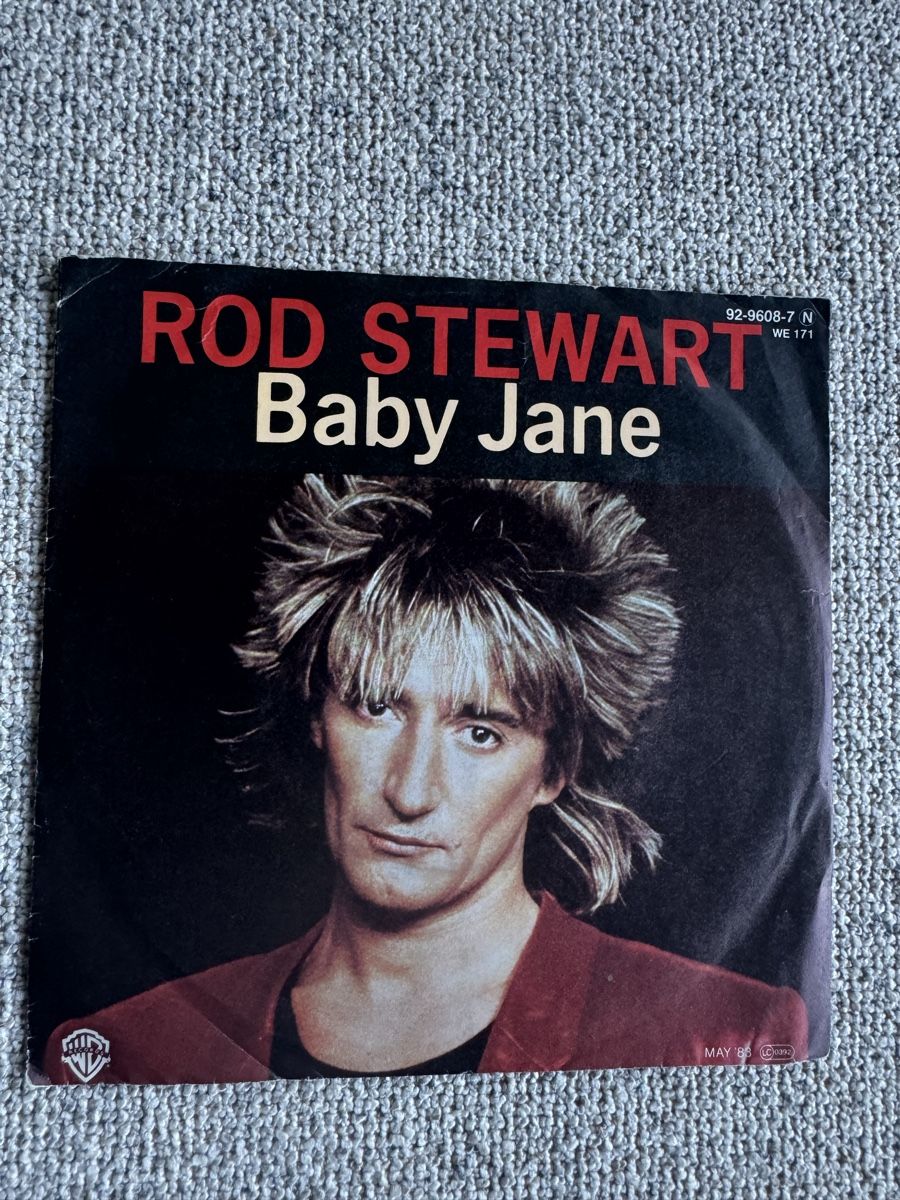 Dischi in vinile: Rod Stewart - Baby Jane - 7" Single - 80s – Usato da Rorbas venduto da BlackstarRecords