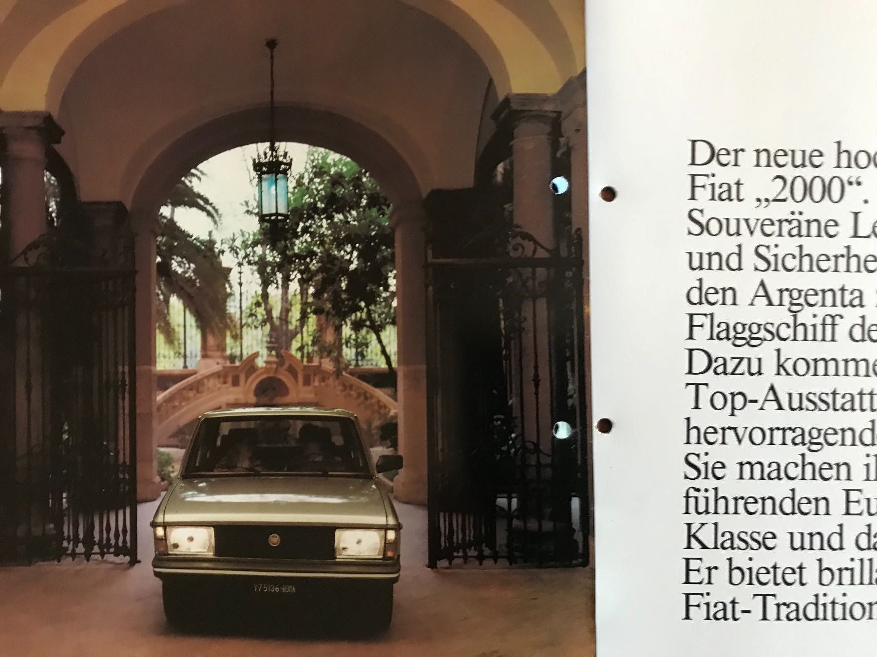 Fiat Dokumente: Fiat Prospekt – Gebraucht aus Balterswil von Jeko1967 2