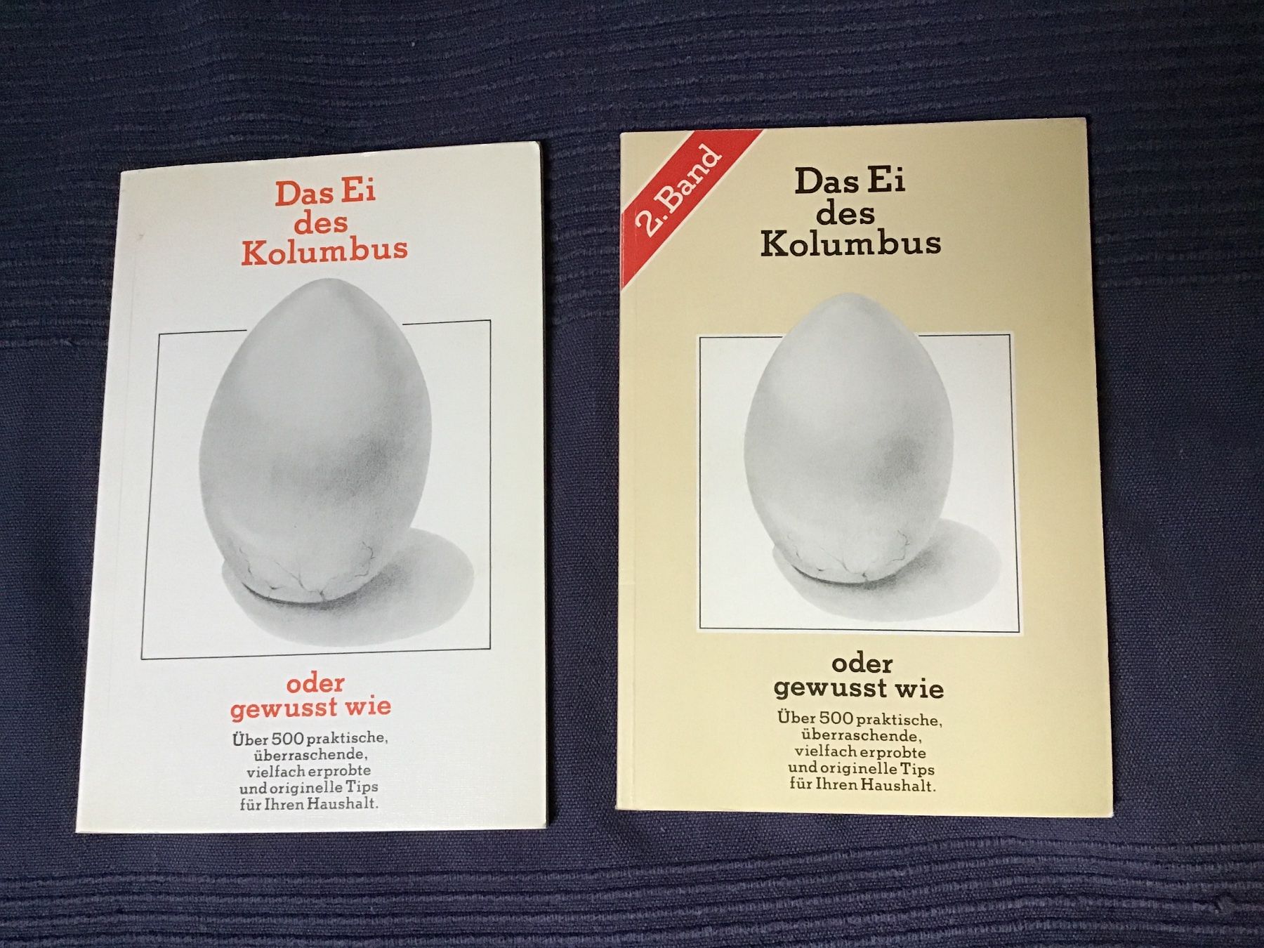 Libri: Das Ei des Kolumbus - 2 Bücher – Usato da Rüti ZH venduto da Wernika1