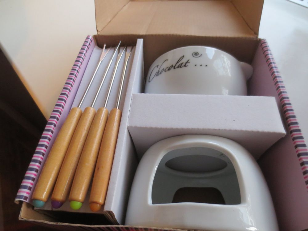 Schoko-Fondue Set für gemütliche Stunden 🥰 | Kaufen auf Ricardo