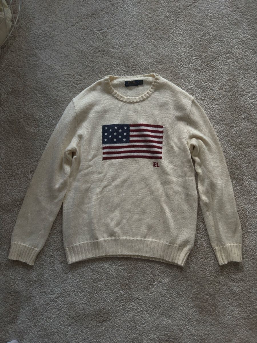 Ralph Lauren Maglioni & Felpe: Ralph Lauren Flag Sweater – Nuovo (secondo la descrizione) da St. Gallen venduto da pas_jv88