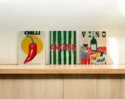 3x poster affiche poster décoration resto cuisine