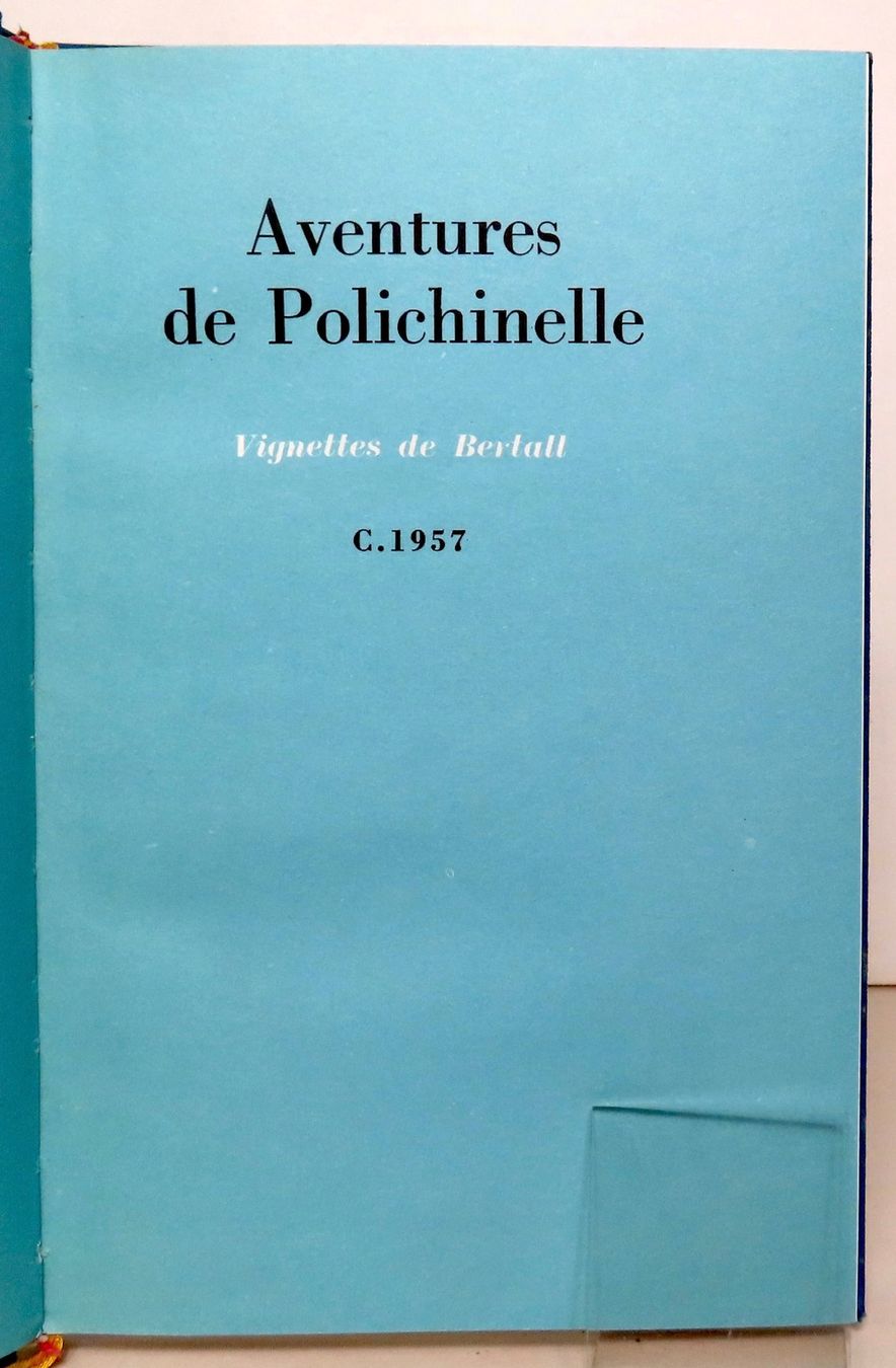 Libri: Aventures de Polichinelle - Illustrations de Bertall – Usato da Le Locle venduto da LibrairieLaBergerie 1