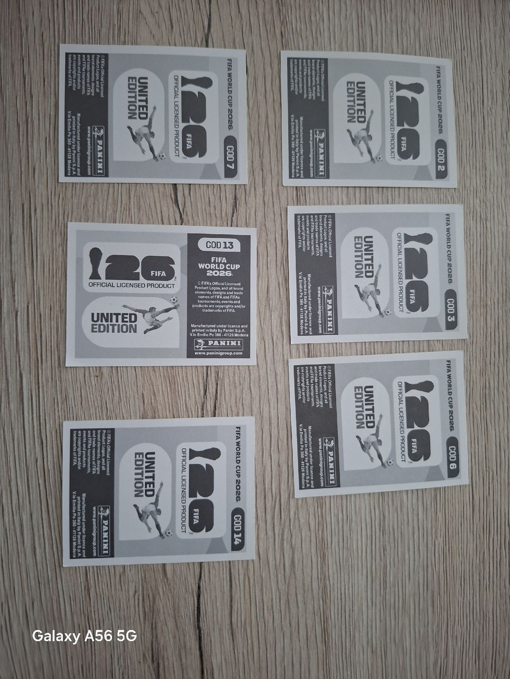 Panini Carte collezionabili: panini cod – Nuovo e nell'imballaggio originale da Vionnaz venduto da NMNB