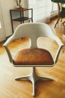 70s seltener Drehstuhl von Konrad Schäfer für Lübke