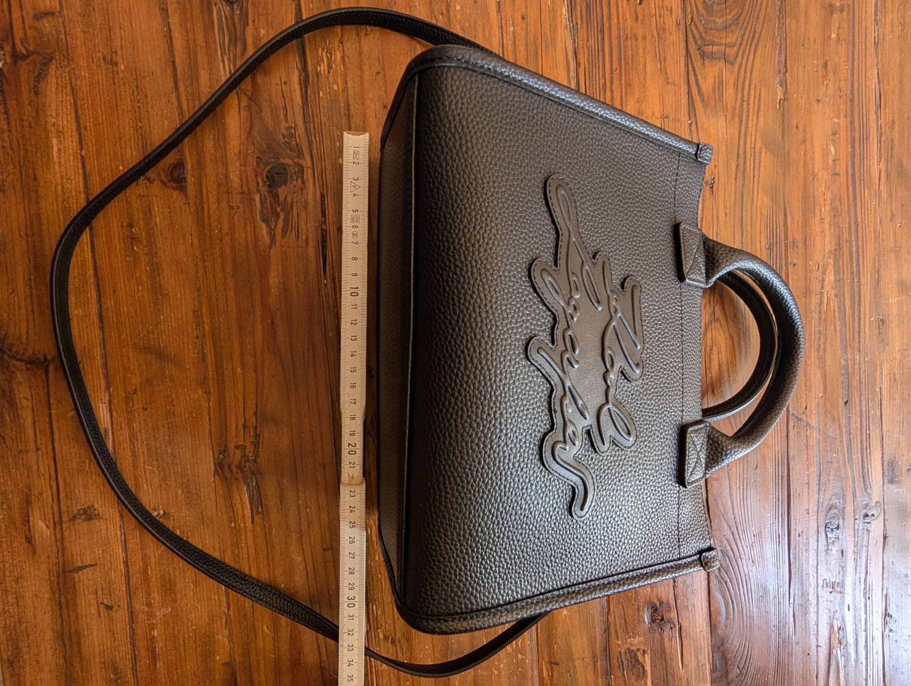 Karl Lagerfeld Taschen für Damen: KARL LAGERFELD sac noir cuir – Gebraucht aus Cheseaux-Lausanne von loscaptos 1