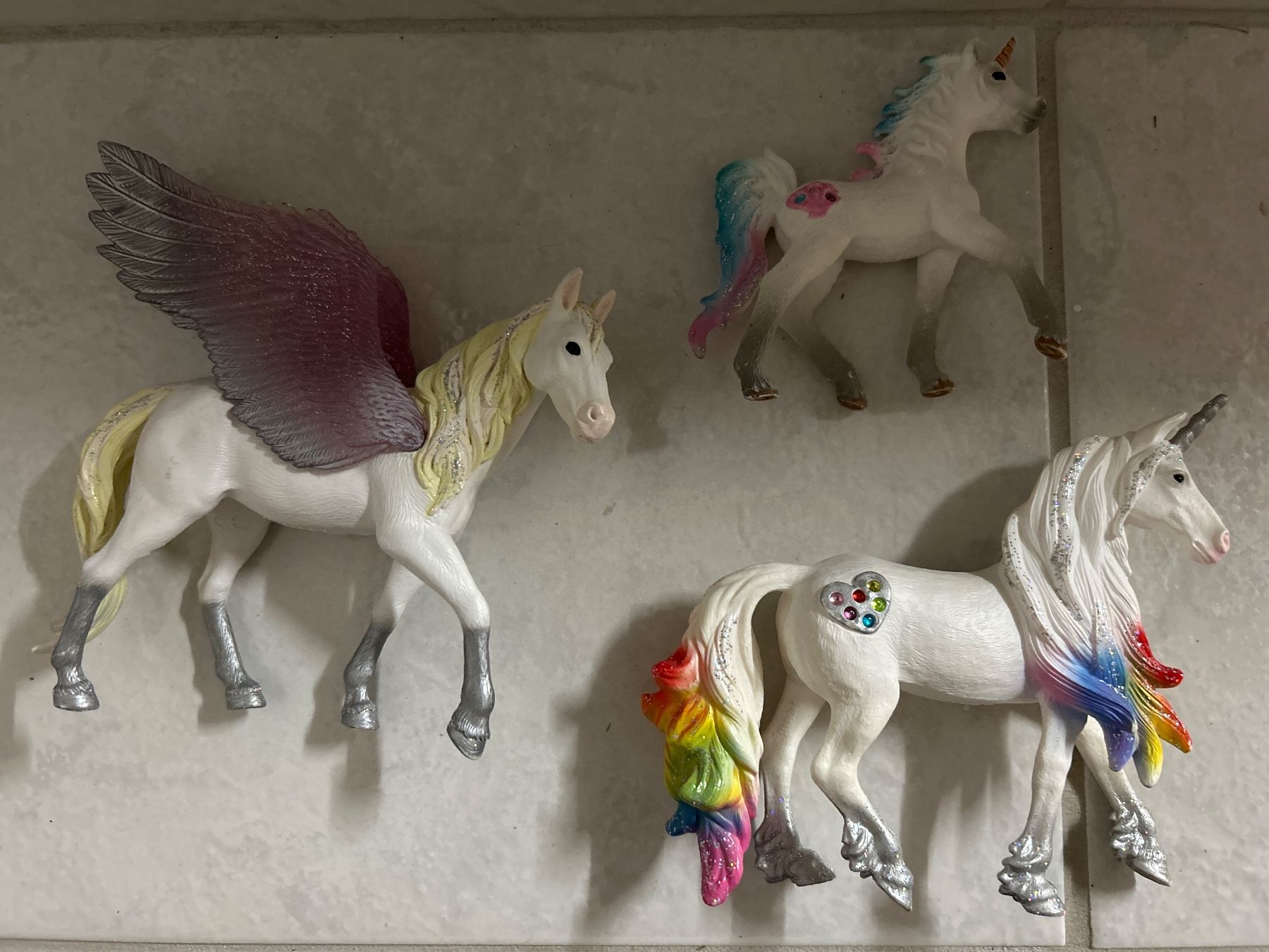 Schleich Giocattoli: Schleich Einhorn / Pferd – Usato da Lostorf venduto da Venice16