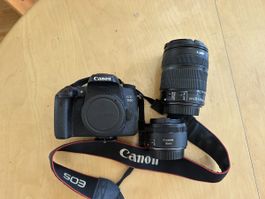 Canon EOS 760D – DSLR-Kamera mit 2 Objektiven
