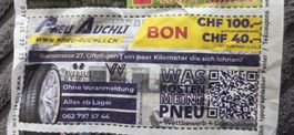 Pneu Gutschein CHF 100.- bei Pneu A. Auchli, Oftringen