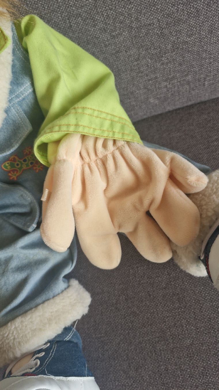 Bambole: Handpuppe von Living Puppet - Junge Gerrit 65cm – Usato da Forch venduto da nadinepalermo 3