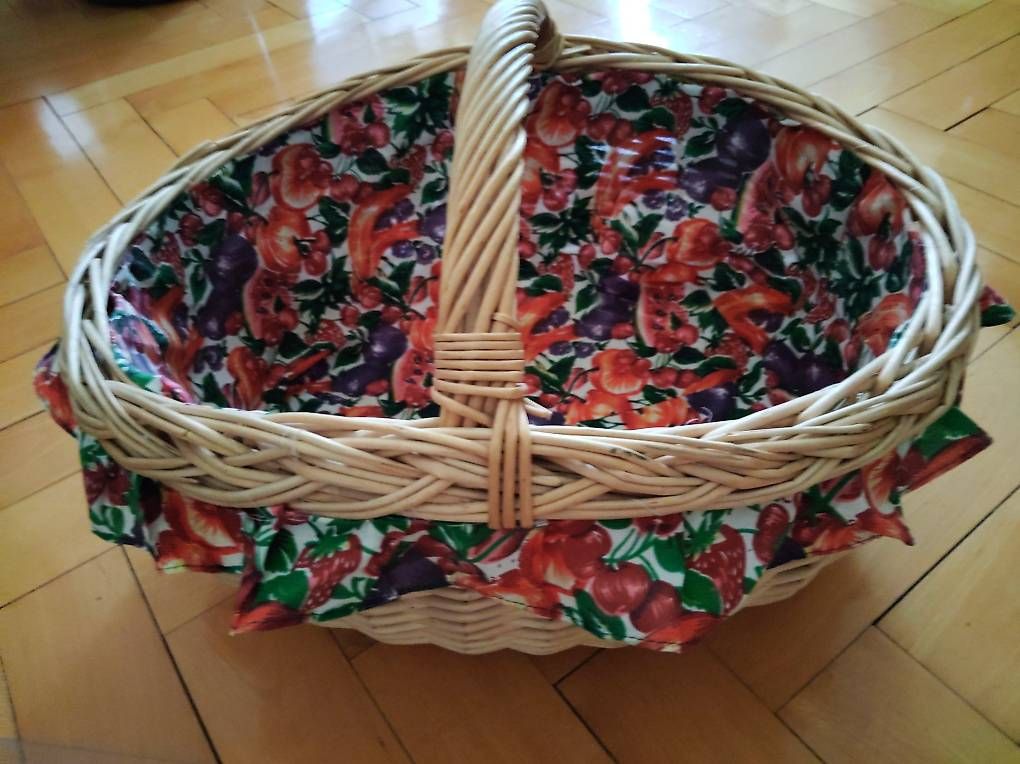 Altro per la casa: Grand panier osier picnic ou décoration  – Usato da FRIBOURG venduto da bigpolarbears 1
