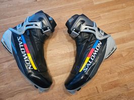 Salomon Carbon-Chassis Skating SNS LL-Schuhe Gr. 42 2/3 Occ.