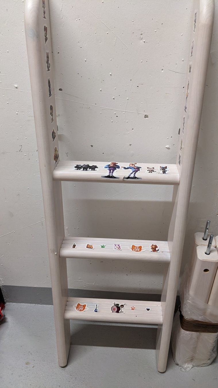 Flexa Scale: Flexa-Gerade Leiter inkl. Pfosten Halbhochbett – Usato da Zürich venduto da pisamun