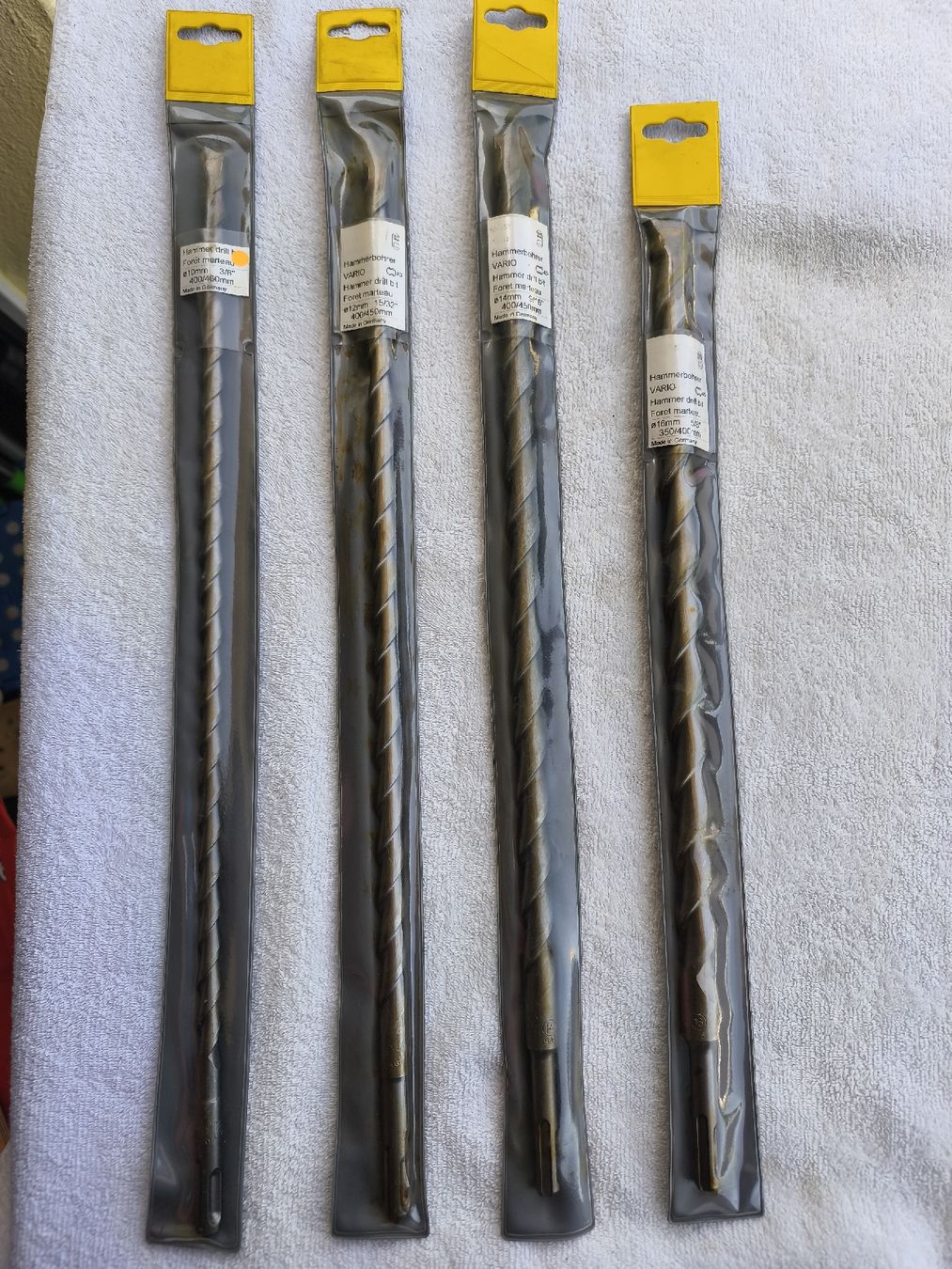 Tutti gli attrezzi: Steinbohrer Lang SDS Plus 4 Stk. – Nuovo e nell'imballaggio originale da Recherswil venduto da Sruscha58