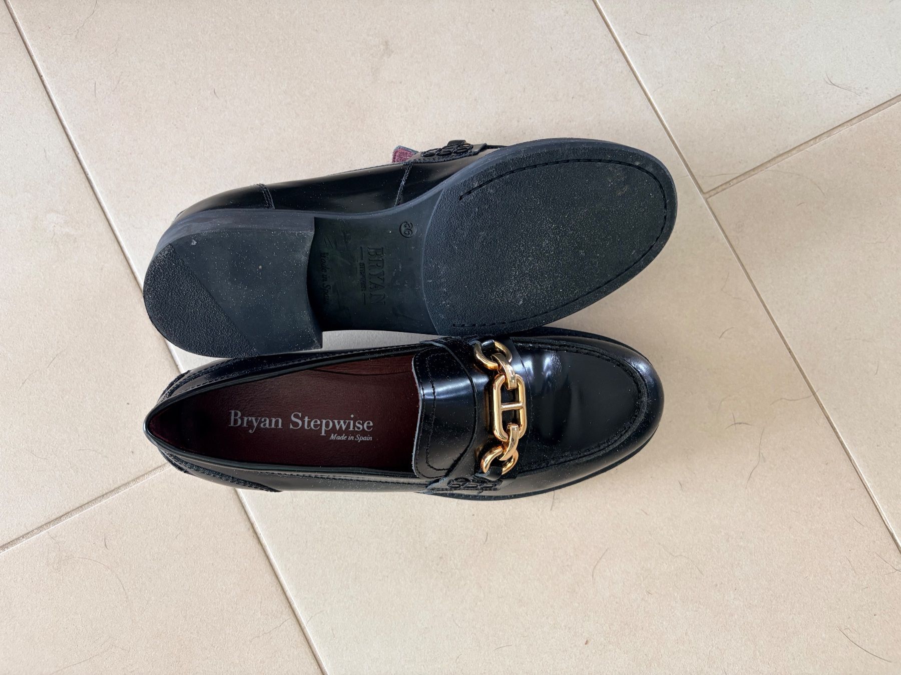 Damenschuhe: Bryan Stepwise - Loafers Schwarz Grösse 36 Damen – Gebraucht aus Basel von sue_dw92 2