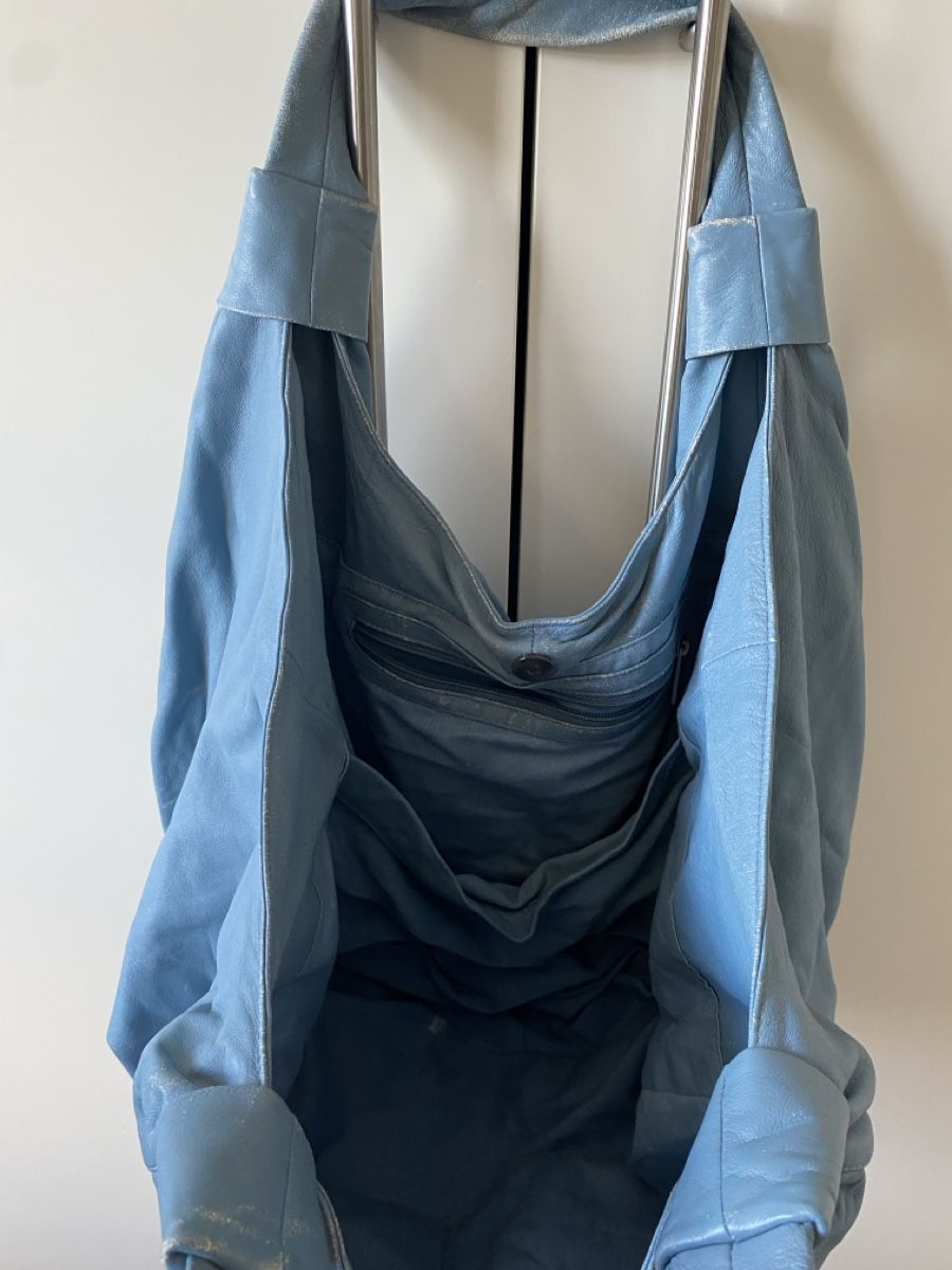 Taschen für Damen: Handtasche, blau – Gebraucht aus Biberstein von koempossible 4