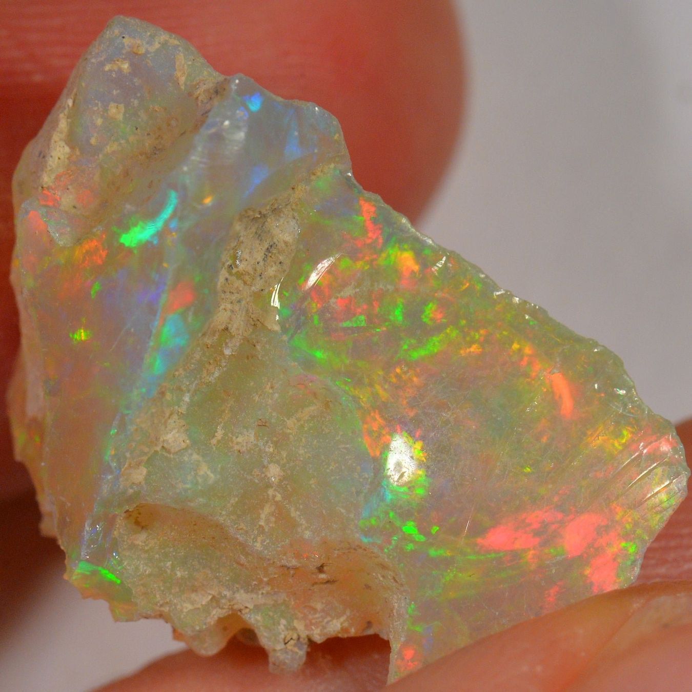Edelsteine: 20.8 Karat - Roher Äthiopischer Welo Opal – Neu (gemäss Beschreibung) aus Rüti ZH von DeinOpal