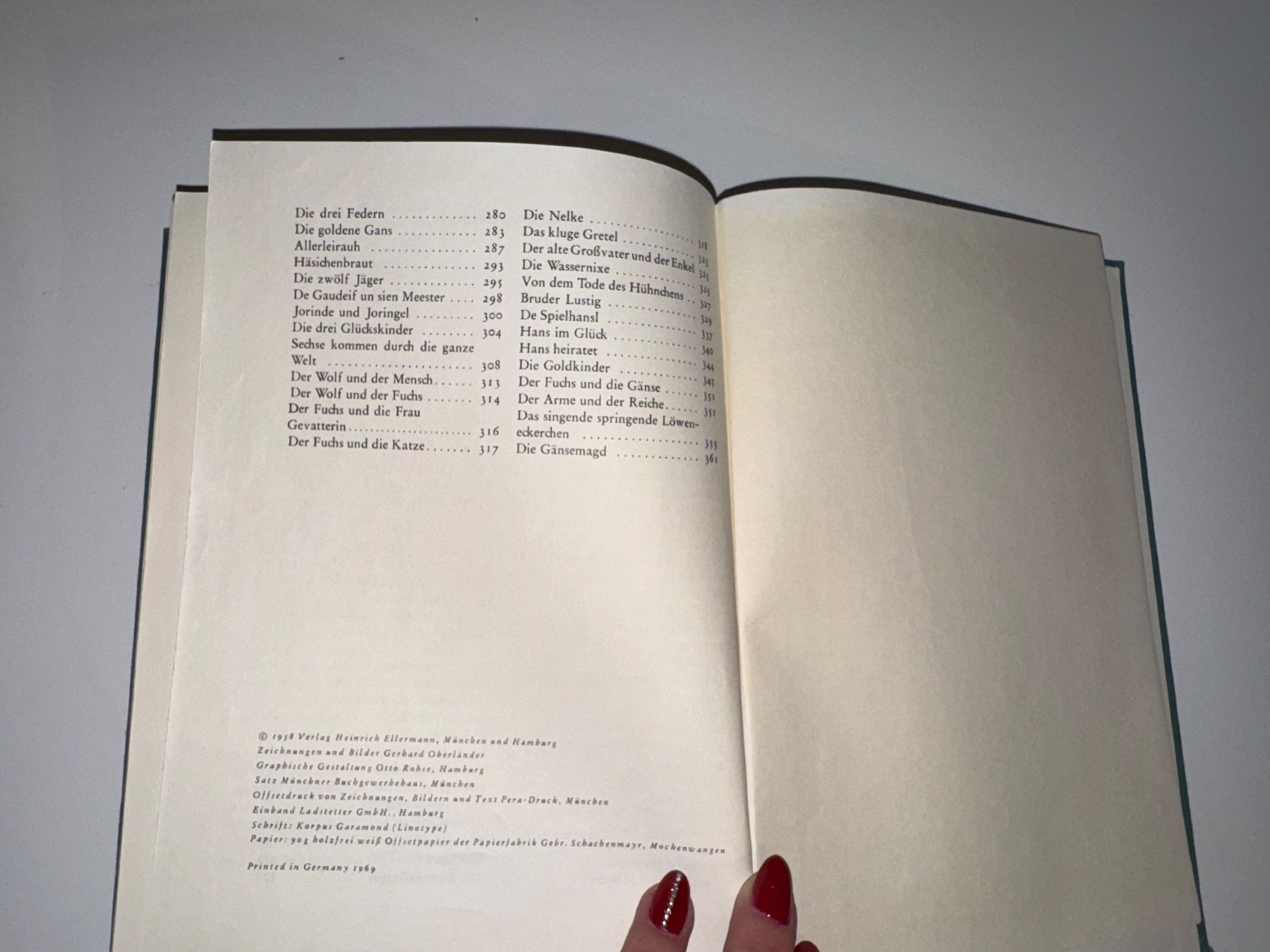 Libri: Buch: Kinder und Hausmärchen von 1969 – Usato da Grosswangen venduto da Second_hand_paradise 9