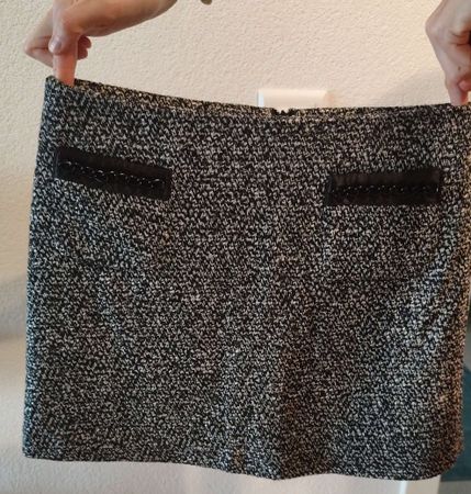 Jupe courte sinequanone et blanc taille 36 neuve