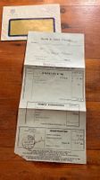 Assurance Impôts 1935 Yverdon Rebeaud Borderau Versicherung