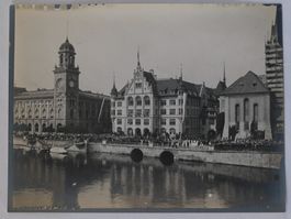 Originalfotografie Zürich Fraumünsterpost ca. 1925 / 30
