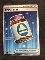 Carte Pokémon PP Plus de N 262/217 état neuf français