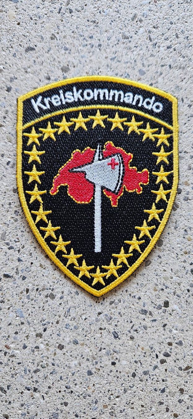 Schweizer Armee Plaketten & Abzeichen: *** Badge Kreiskommando ohne klett *** – Neu (gemäss Beschreibung) aus Riedholz von fr_sIruP