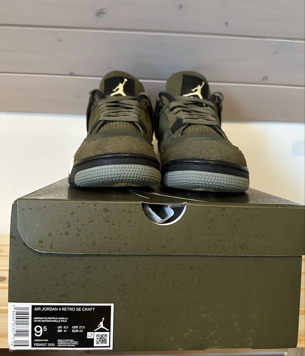 Jordan Herrenschuhe: Jordan 4 Retro SE Craft Olive / Grösse 43 – Neu (gemäss Beschreibung) aus Abtwil SG von PauloDybala10 3