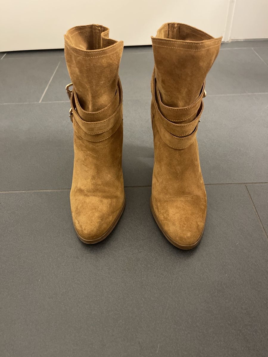 Damenschuhe: Bottines San Marina en daim camel, pointure 37 – Neu (gemäss Beschreibung) aus Orpund von Bagoo555 1