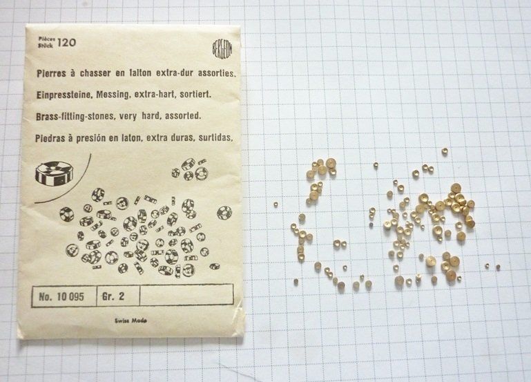 Bergeon Orologi: Bergeon - No 10 095 Einpresssteine Gr. 2 – Usato da Adliswil venduto da di_hans 1
