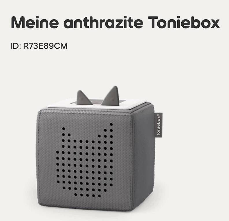 Audiolibri: Toniebox 1 mit Ladekabel – Usato da Oberriet SG venduto da oir_jq6k