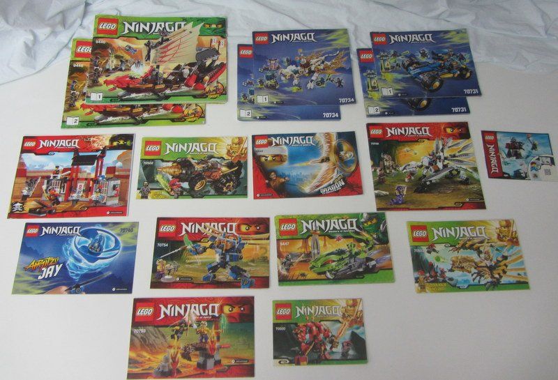 Lego Ninjago Bauanleitungen Lot 2 | Kaufen auf Ricardo