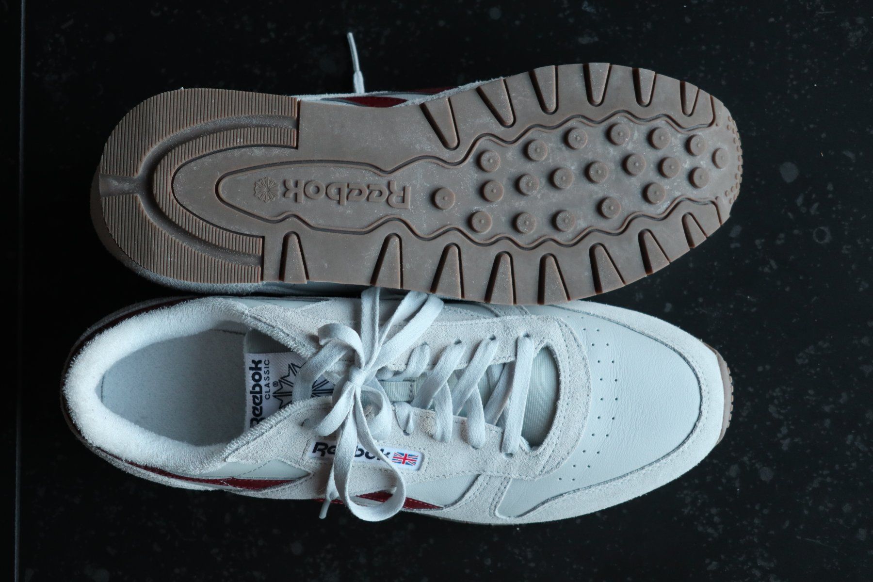 Reebok Scarpe da uomo: Reebok Classic Leather Gr. 45.5 – Nuovo (secondo la descrizione) da Wädenswil venduto da Diddl4u 2