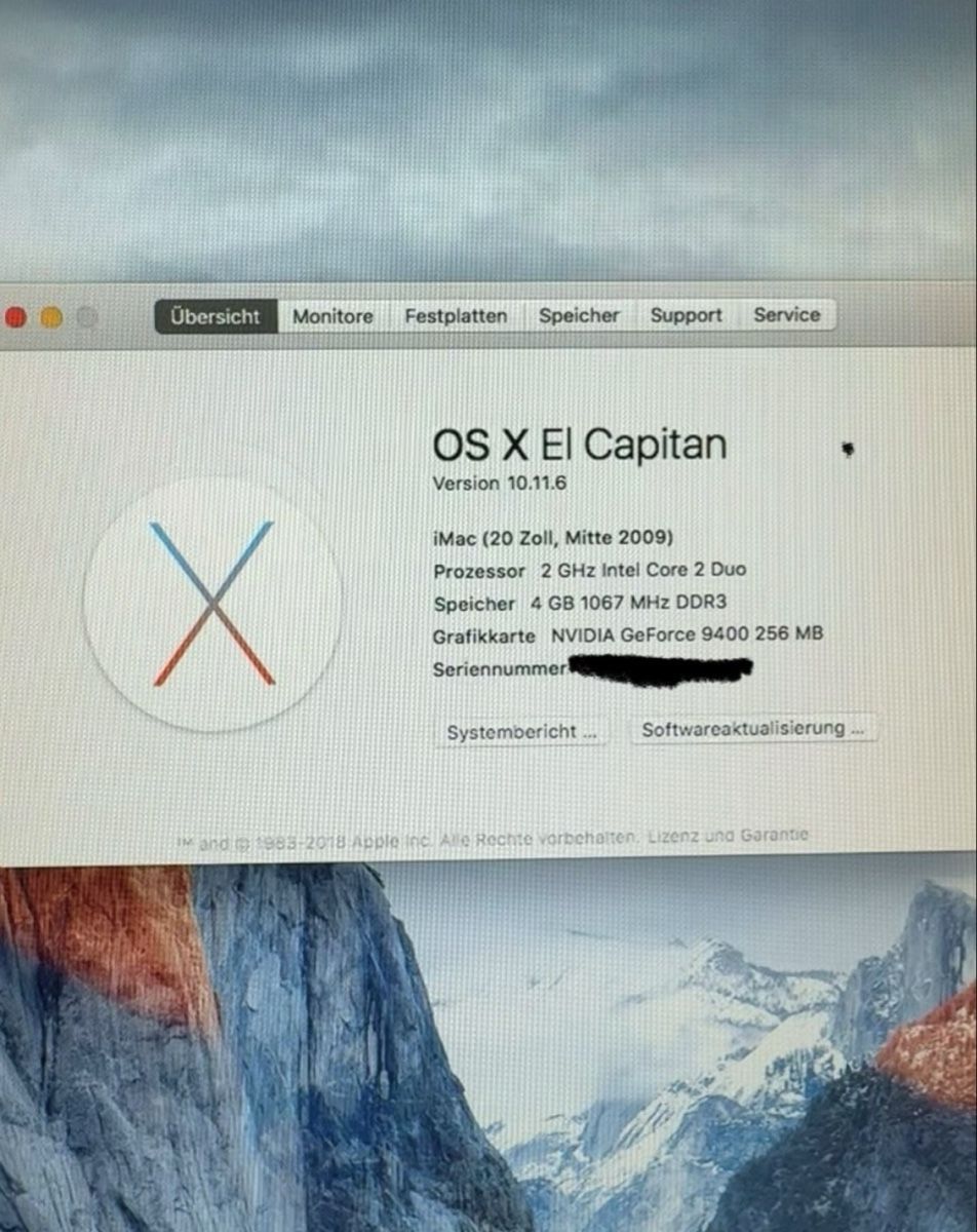 Apple PC: iMac 20 Zoll mit PC Maus. – Usato da Dübendorf venduto da mba_5yvw 5