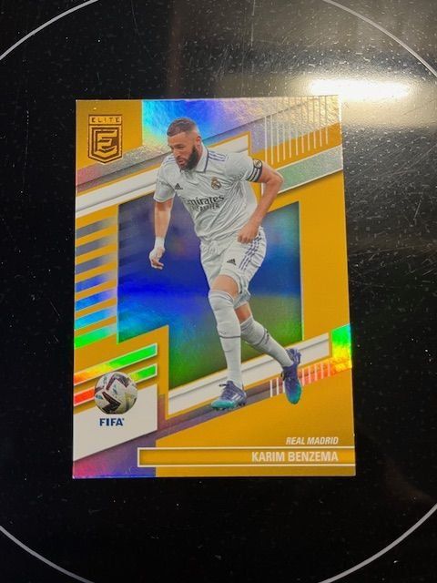 Panini Carte collezionabili: Karim Benzema Real Madrid Panini Dornruss Elite Fifa Soccer – Nuovo (secondo la descrizione) da Naters venduto da sch_9fvg