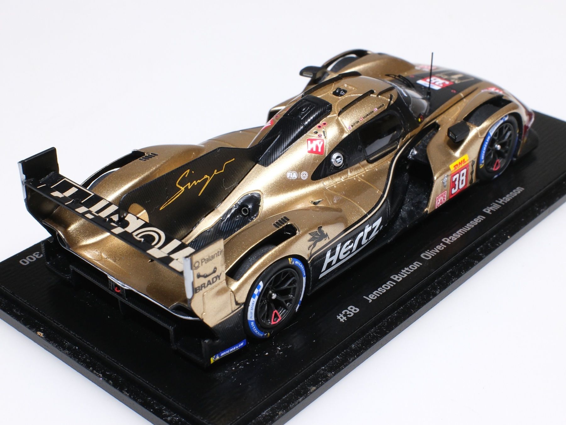 Porsche Modellautos: PORSCHE 963, Hertz Team JOTA, J.Button/O.Rasmussen/P.Hanson – Gebraucht aus Lobsigen von Markus_Haenggi_Bern 3