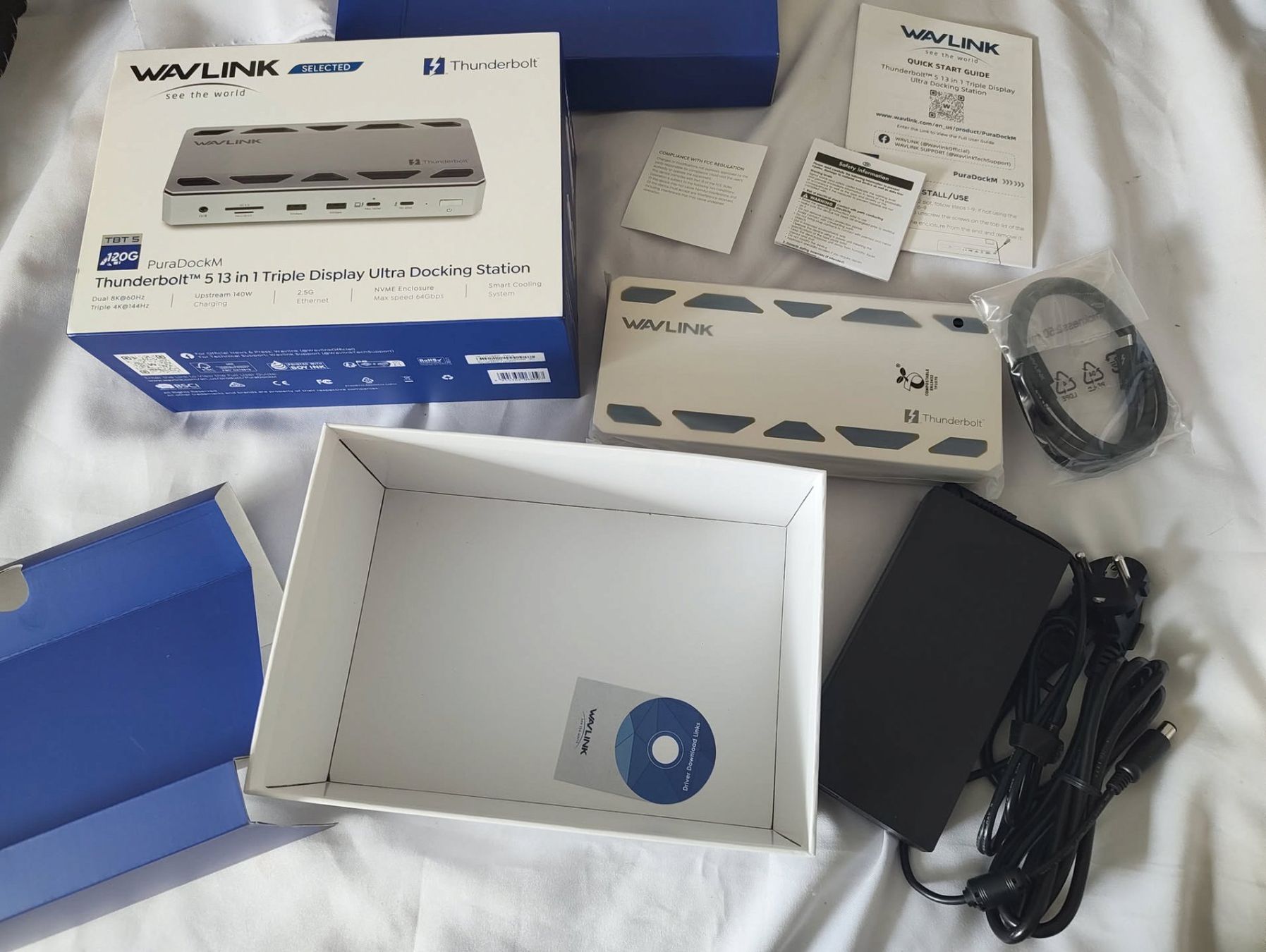 Docking station: WAVLINK Thunderbolt 5 Dockingstation – Nuovo e nell'imballaggio originale da St.Gallen venduto da becks0815