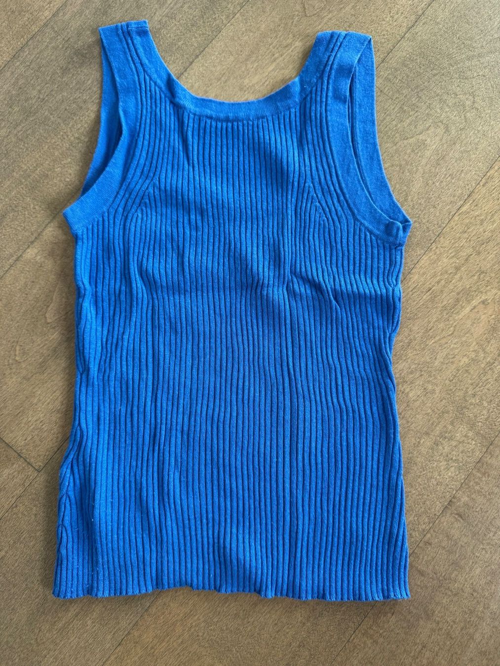 Esprit Top: Esprit: Indigoblaues Ripp-Top Gr. XS – Usato da Meilen venduto da kleisi01 1