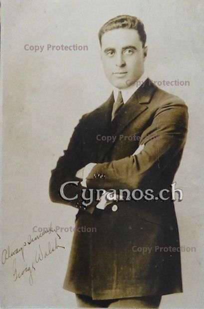 Autogramme: George Walsh (1889-1981) Schauspieler - Autogramm – Gebraucht aus Dietikon von cyranos.ch